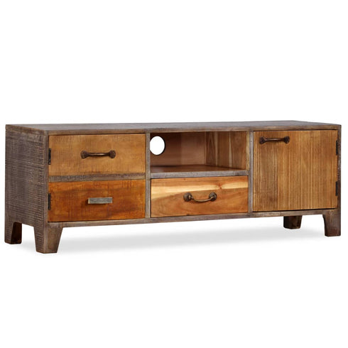 Rustika Rowe -  TV Cabinet Solid Wood Vintage 118x30x40 cm